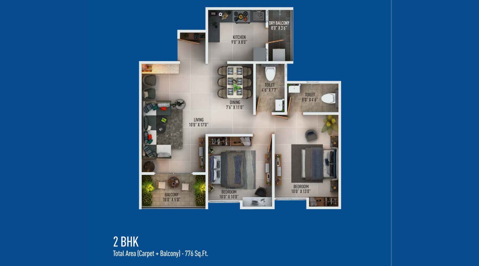 Triaa-38-Divine-2-BHK